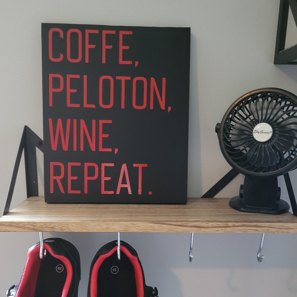 Peloton Motivational Gym Sign